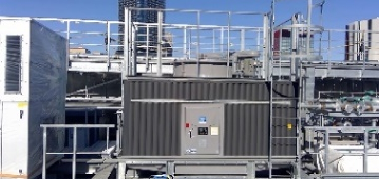 Pre-cool cooling tower