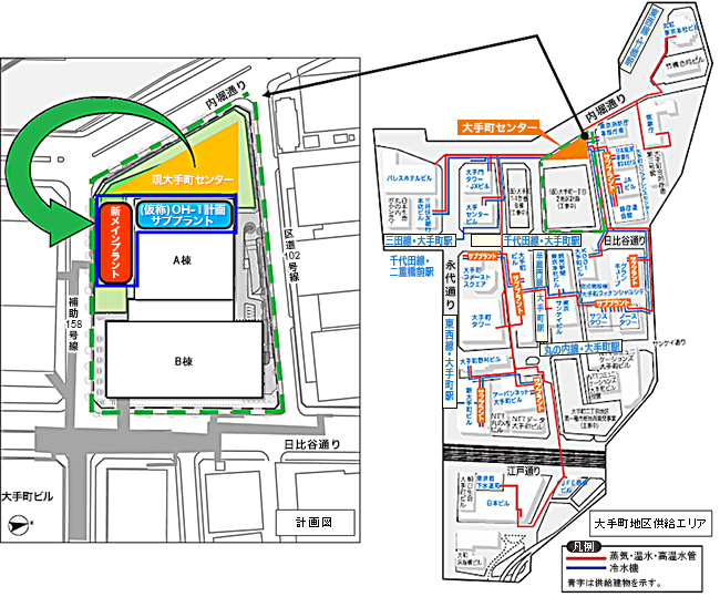 熱 供給 丸の内 東京ガス ：