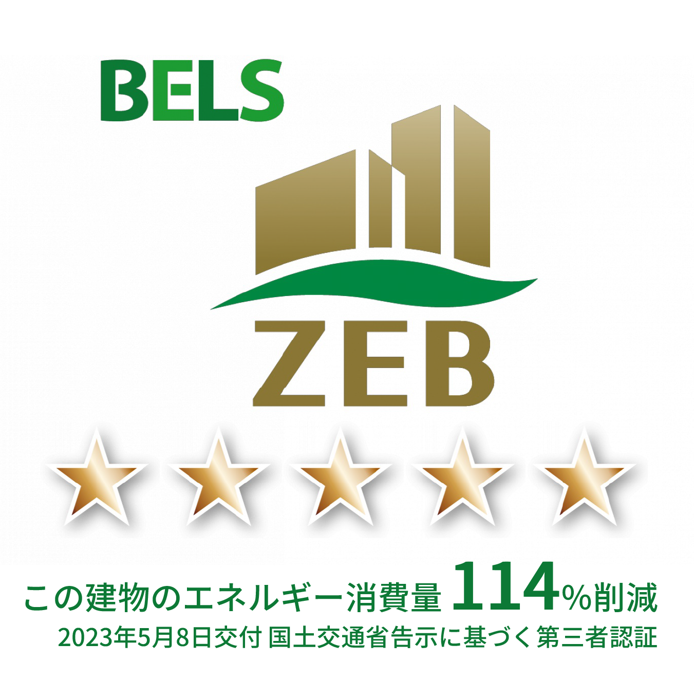 BELS最高ランク★★★★★