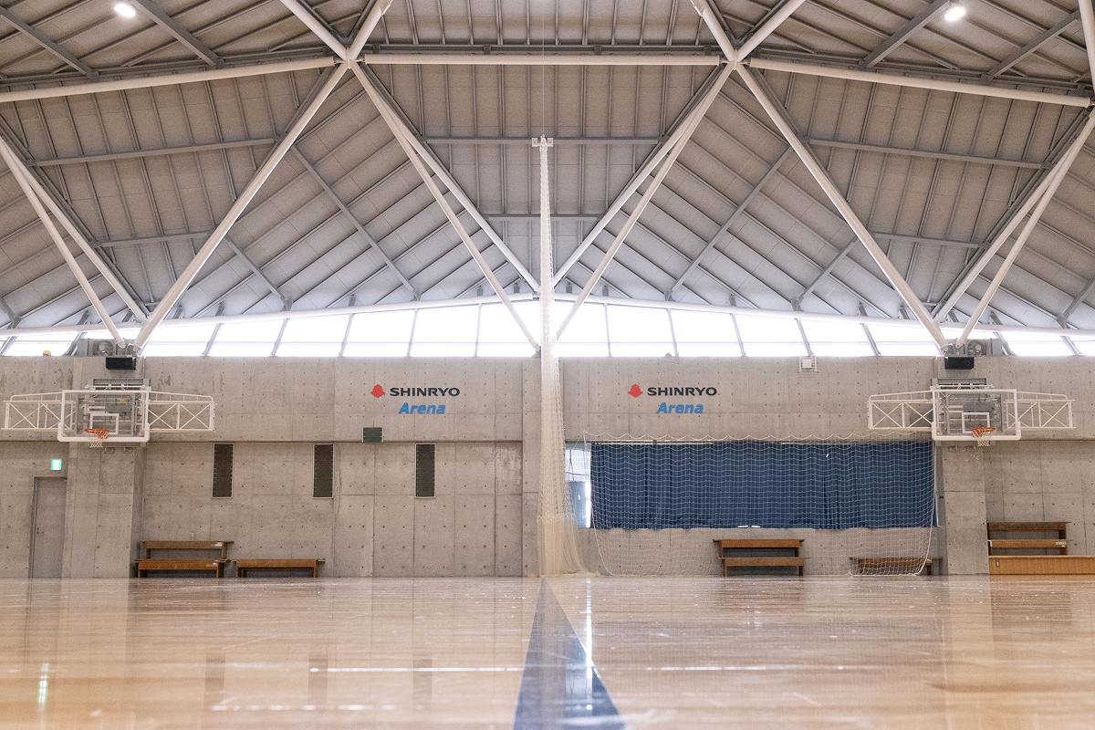 体育館内 写真