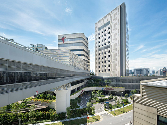「シンガポール国立伝染病センター」の写真